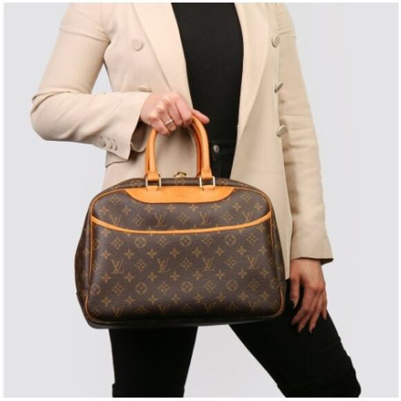 ⭐🔥AUTHENTIC🔥⭐Louis Vuitton Deauville Hand Bag - Picture 1 of 14